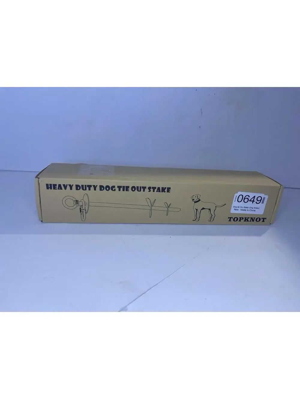 Dog Tie Out StakeHeavy Duty Dog Run- Stainless Steel Stake360° Swivel Dog